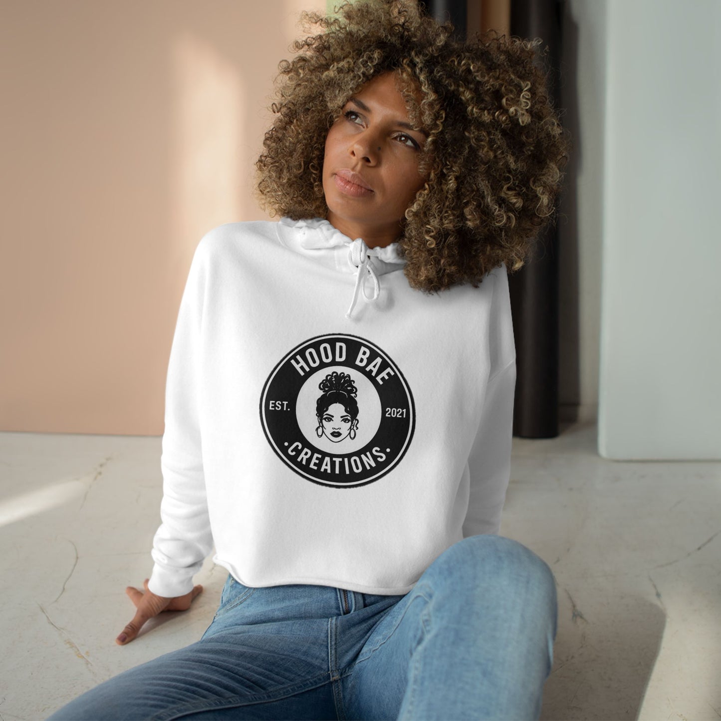 Hood Bae Creations Crop Hoodie