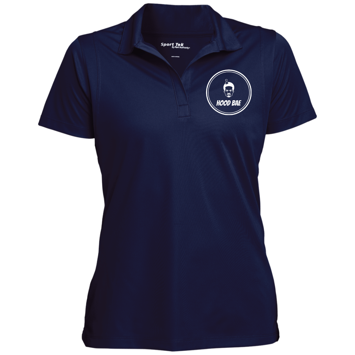 LST650 Women's Micropique Tag-Free Flat-Knit Collar Polo