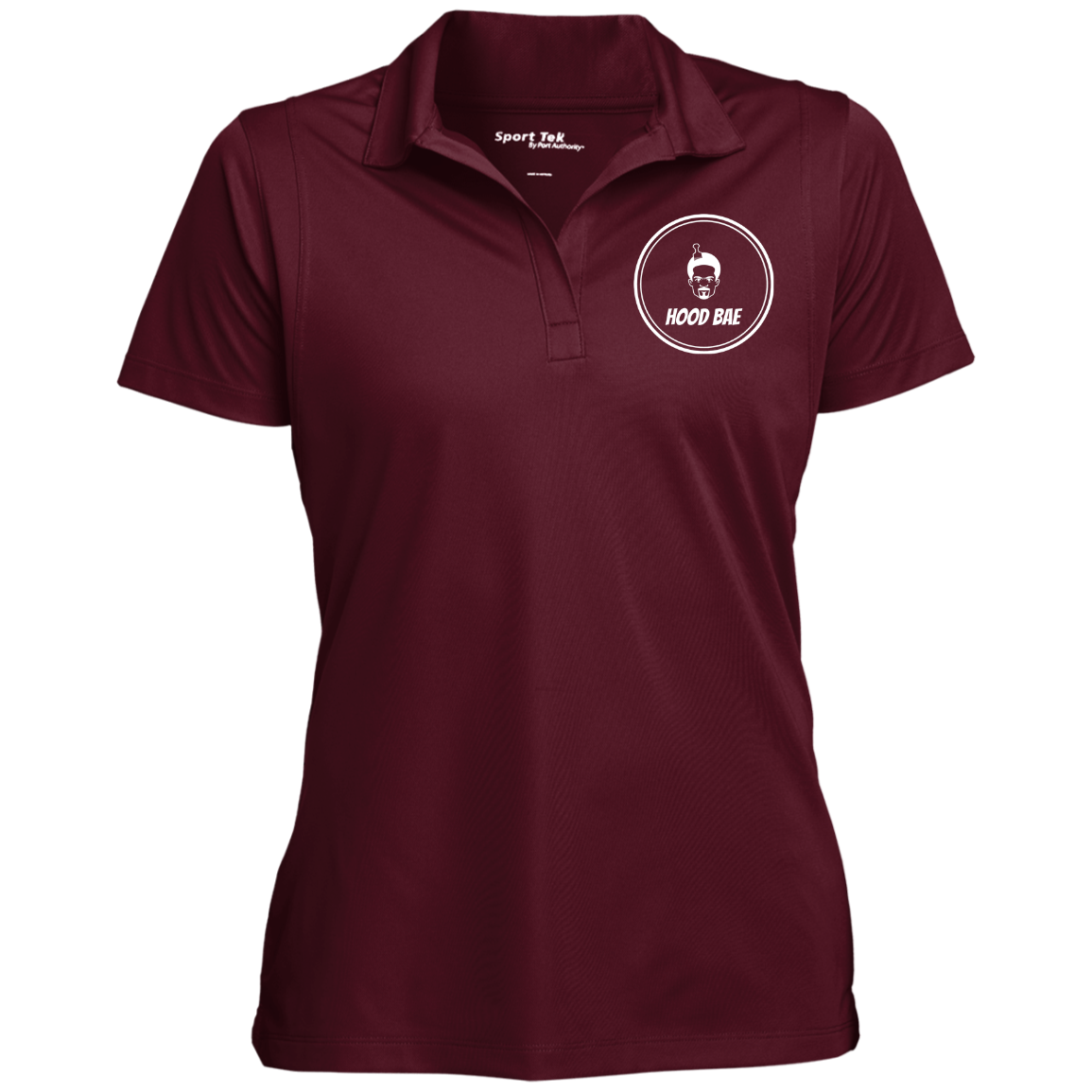 LST650 Women's Micropique Tag-Free Flat-Knit Collar Polo