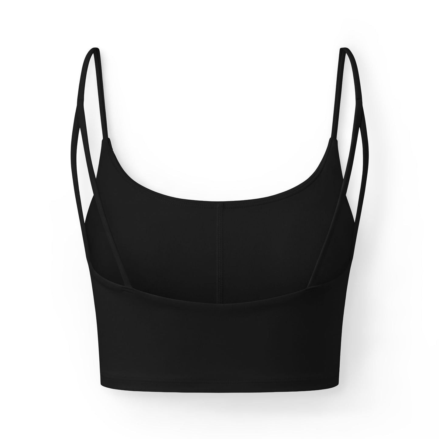 Luxe Women's Hoodbae Bra Crop Top — Minimal Logo Comfort Bralette
