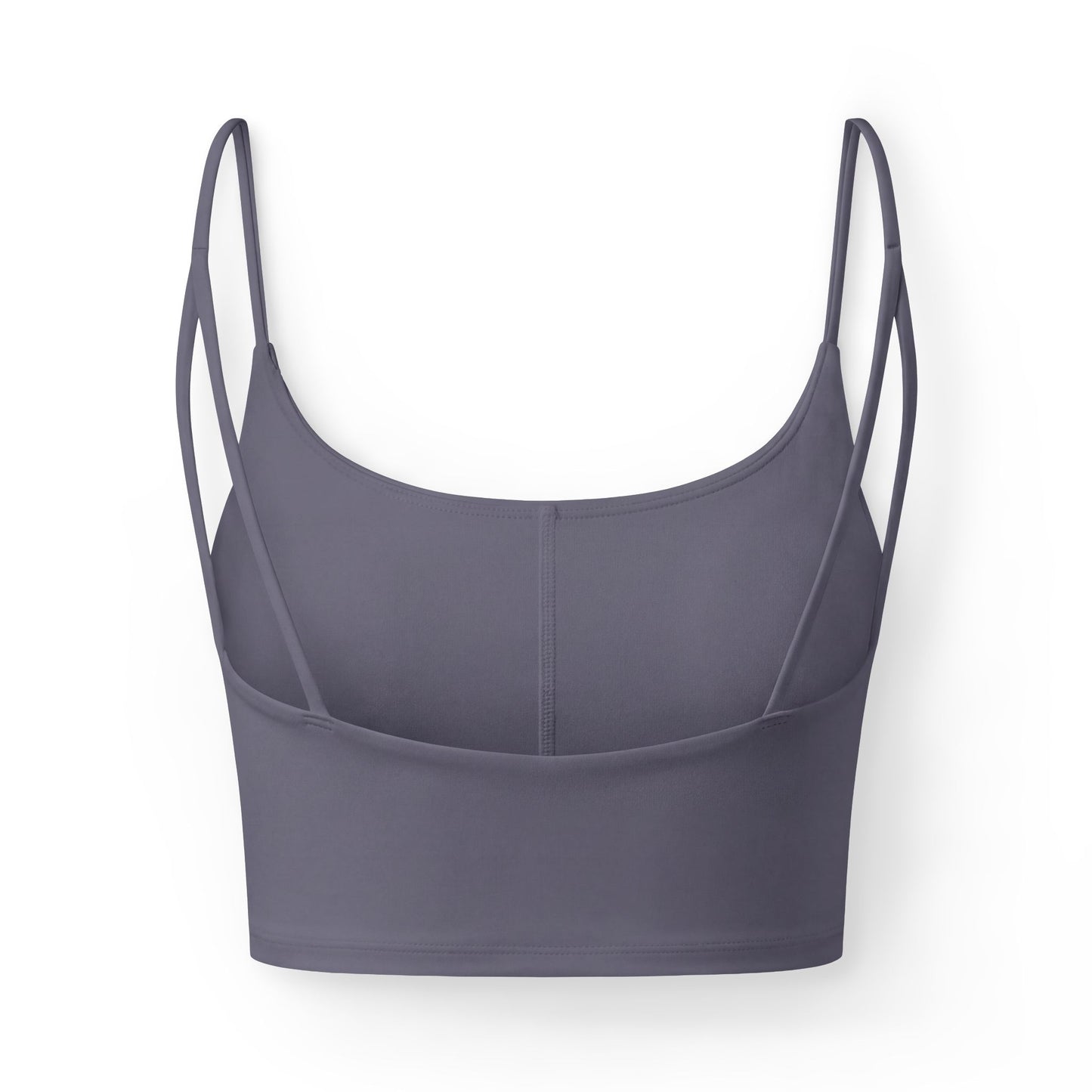 Luxe Women's Hoodbae Bra Crop Top — Minimal Logo Comfort Bralette
