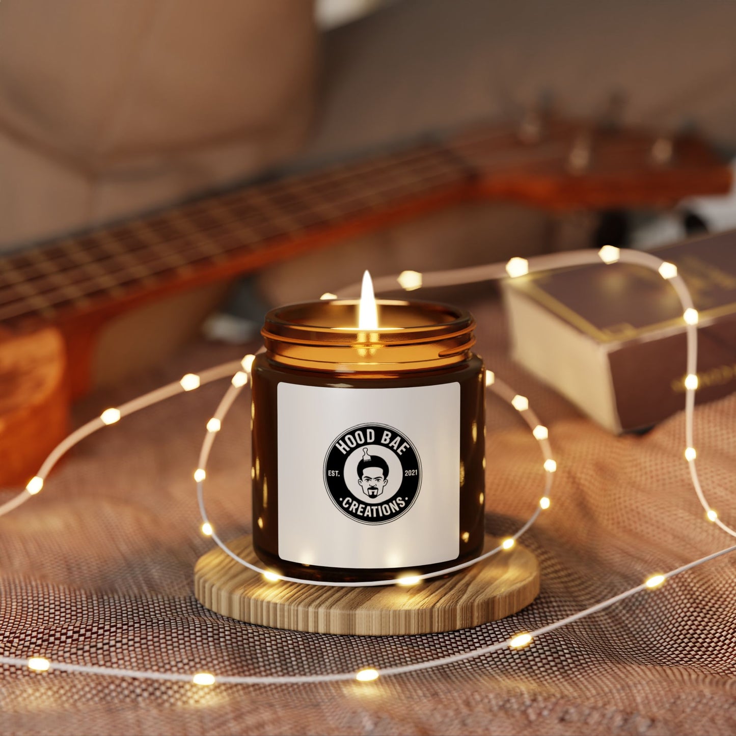 Hood Bae Creations Scented Soy Candle