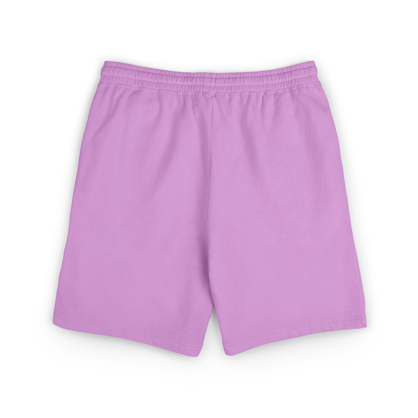 Hoodbae Fleece Sweat Shorts — Lightweight Garment-Dyed Lounge Shorts with Small with Logo