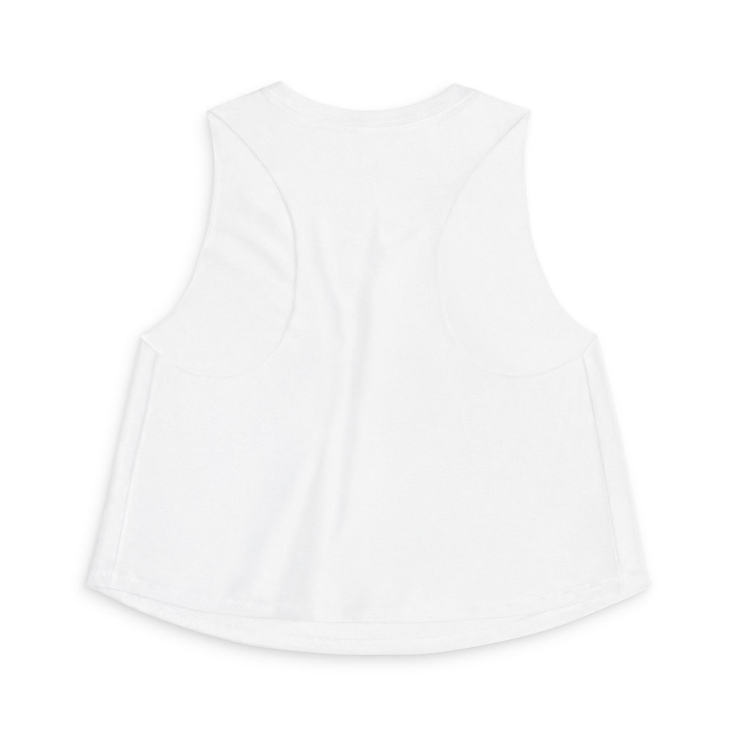 HoodBae Creations Crop Top — Women's Logo Tank, Afro Chic Graphic Top
