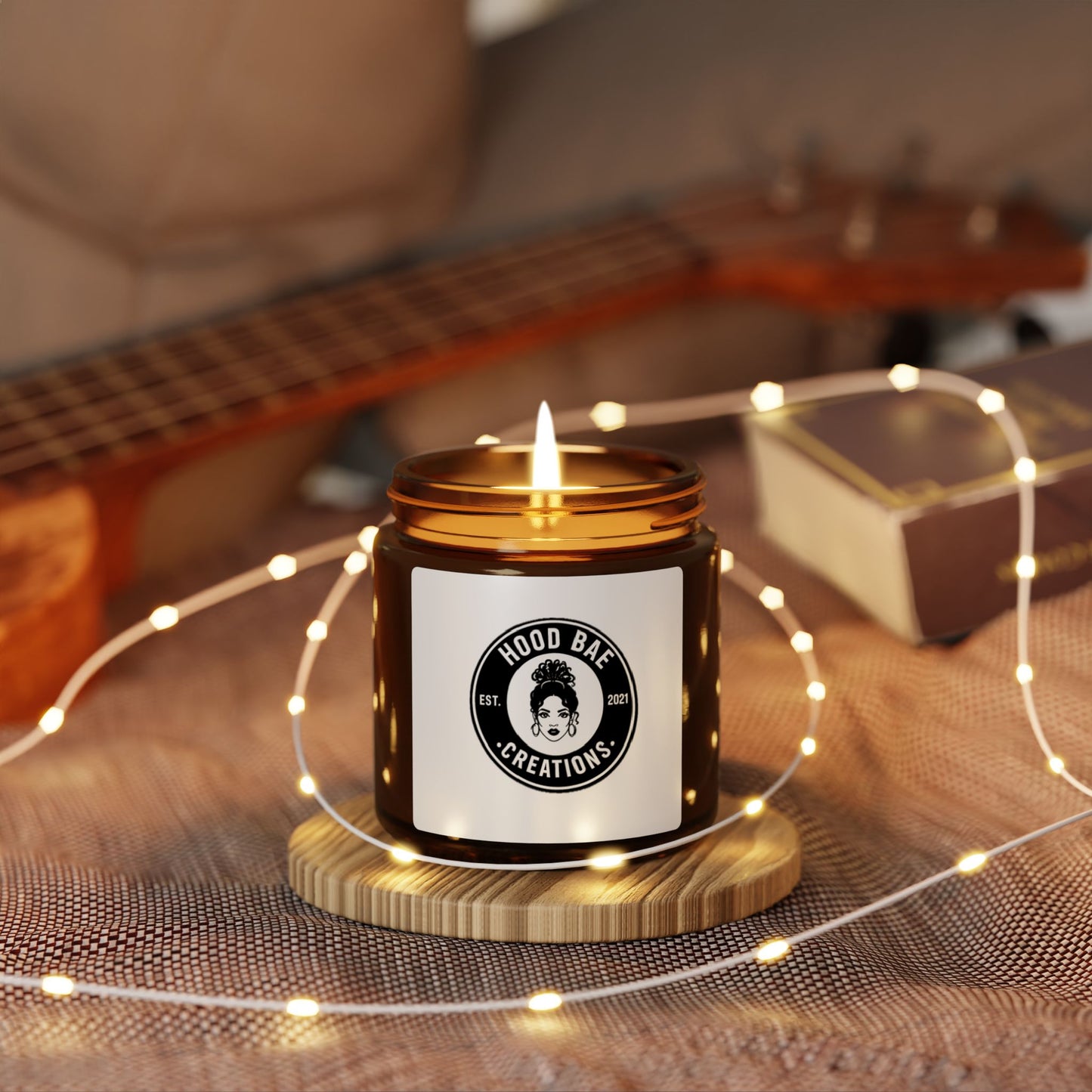 Hood Bae Creations Scented Soy Candle