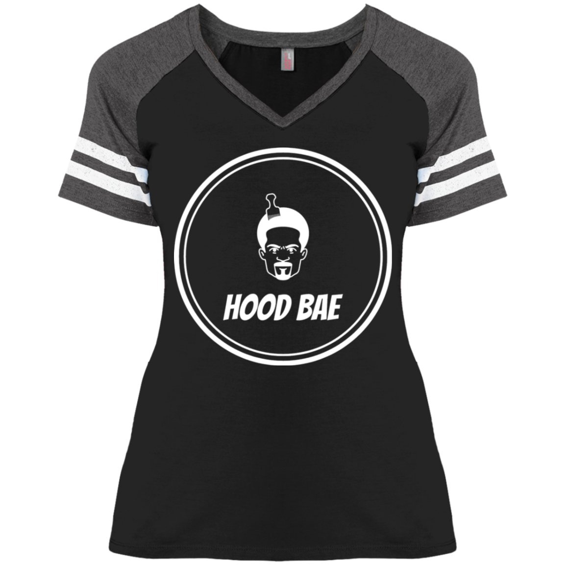 DM476 Ladies' Game V-Neck T-Shirt