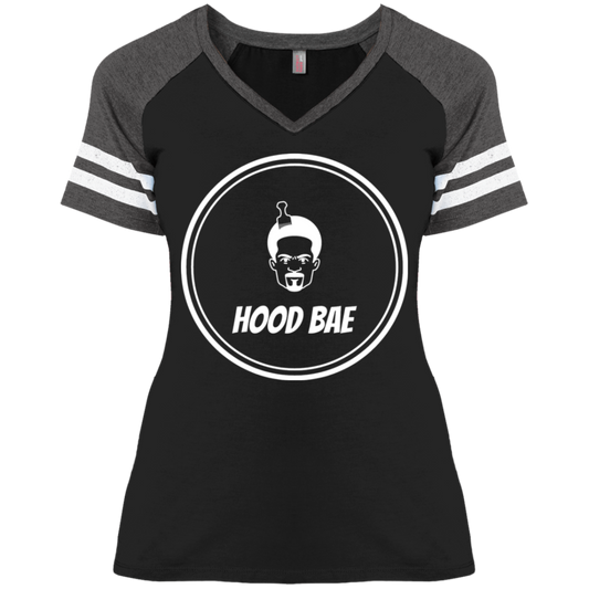 DM476 Ladies' Game V-Neck T-Shirt