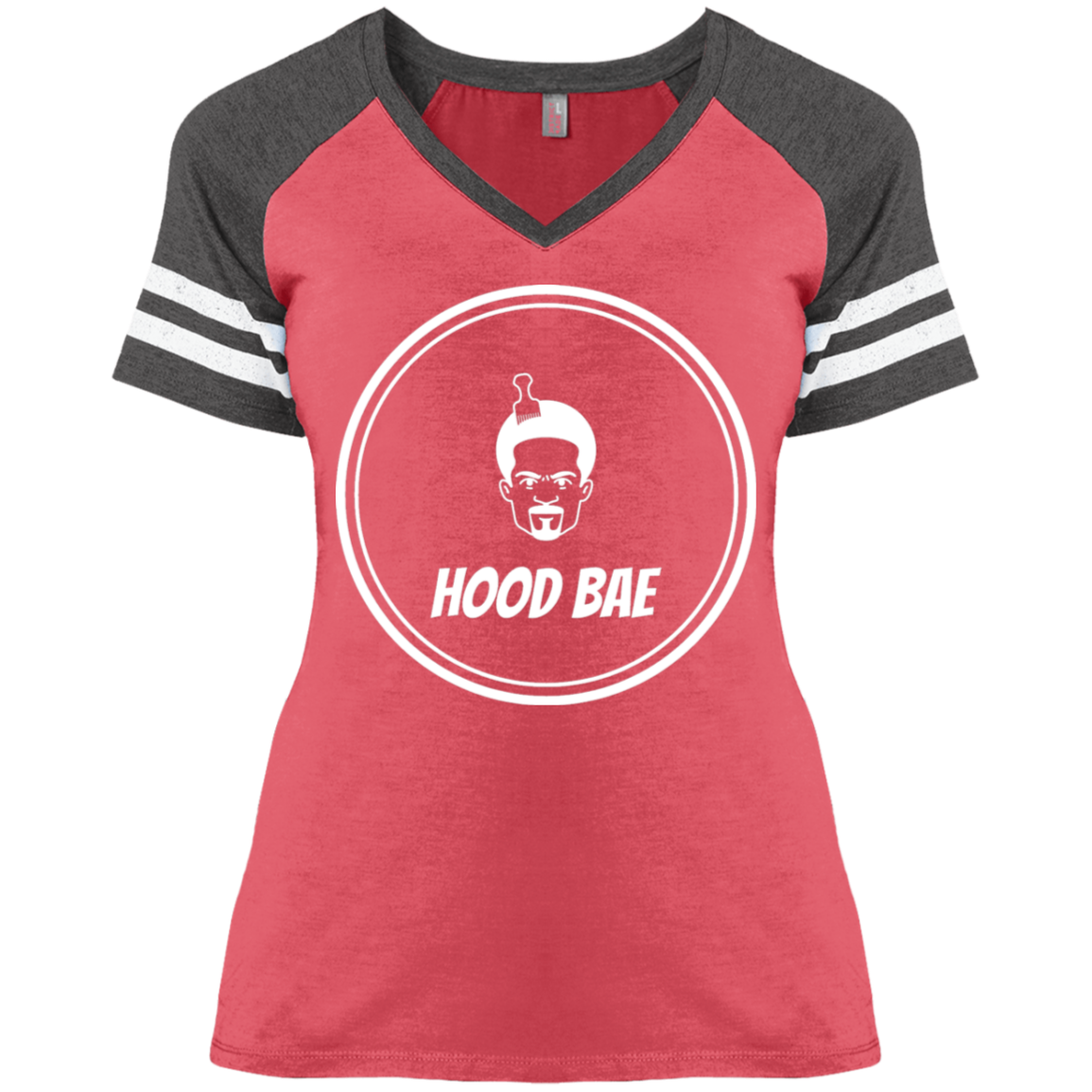 DM476 Ladies' Game V-Neck T-Shirt