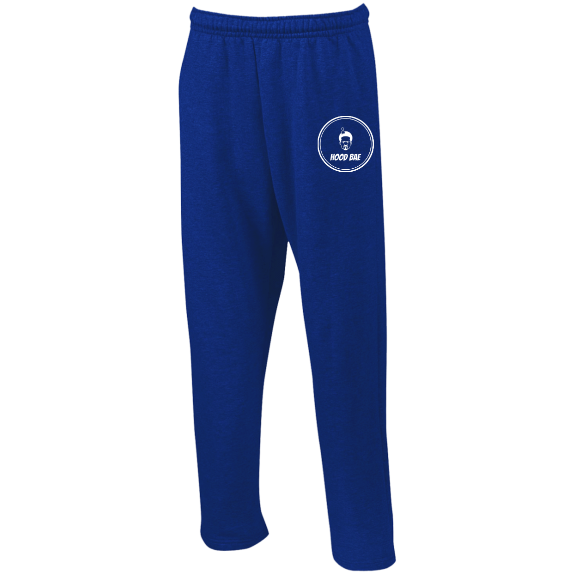 G123 Open Bottom Sweatpants with Pockets