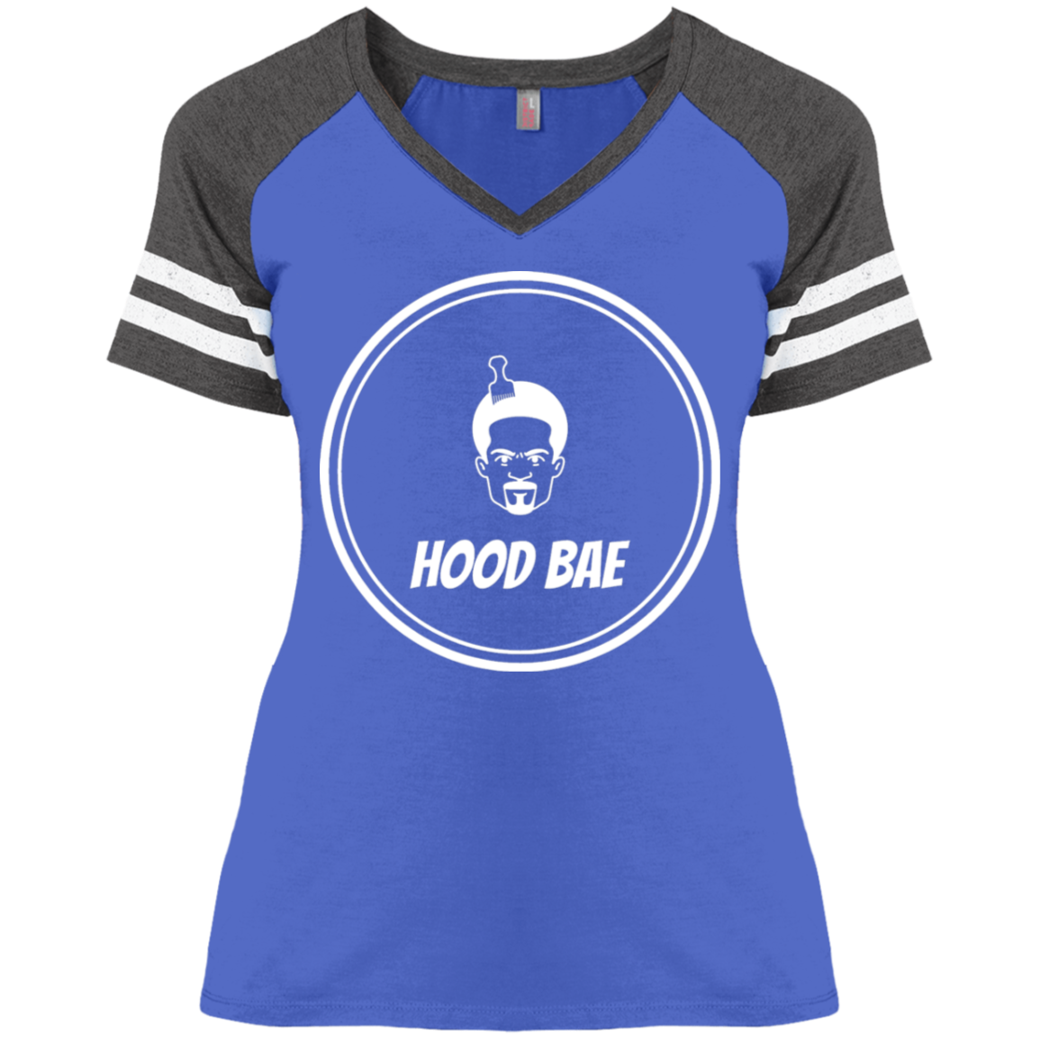 DM476 Ladies' Game V-Neck T-Shirt